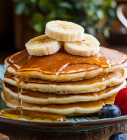 Pancake à la banane healthy sans sucre ajouté