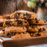 Cookies à la farine de châtaigne et pépites de chocolat