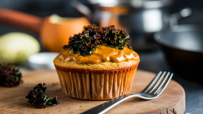 Muffin de Chou Kale au Curry - recette Dessert Facile