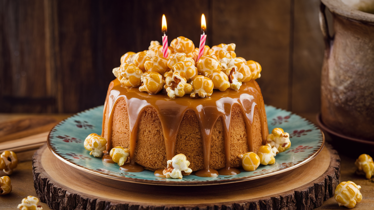 Cake aux carambars fondants