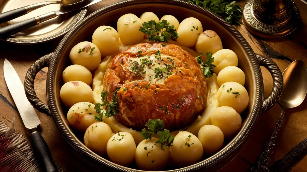 Haggis écossais traditionnel