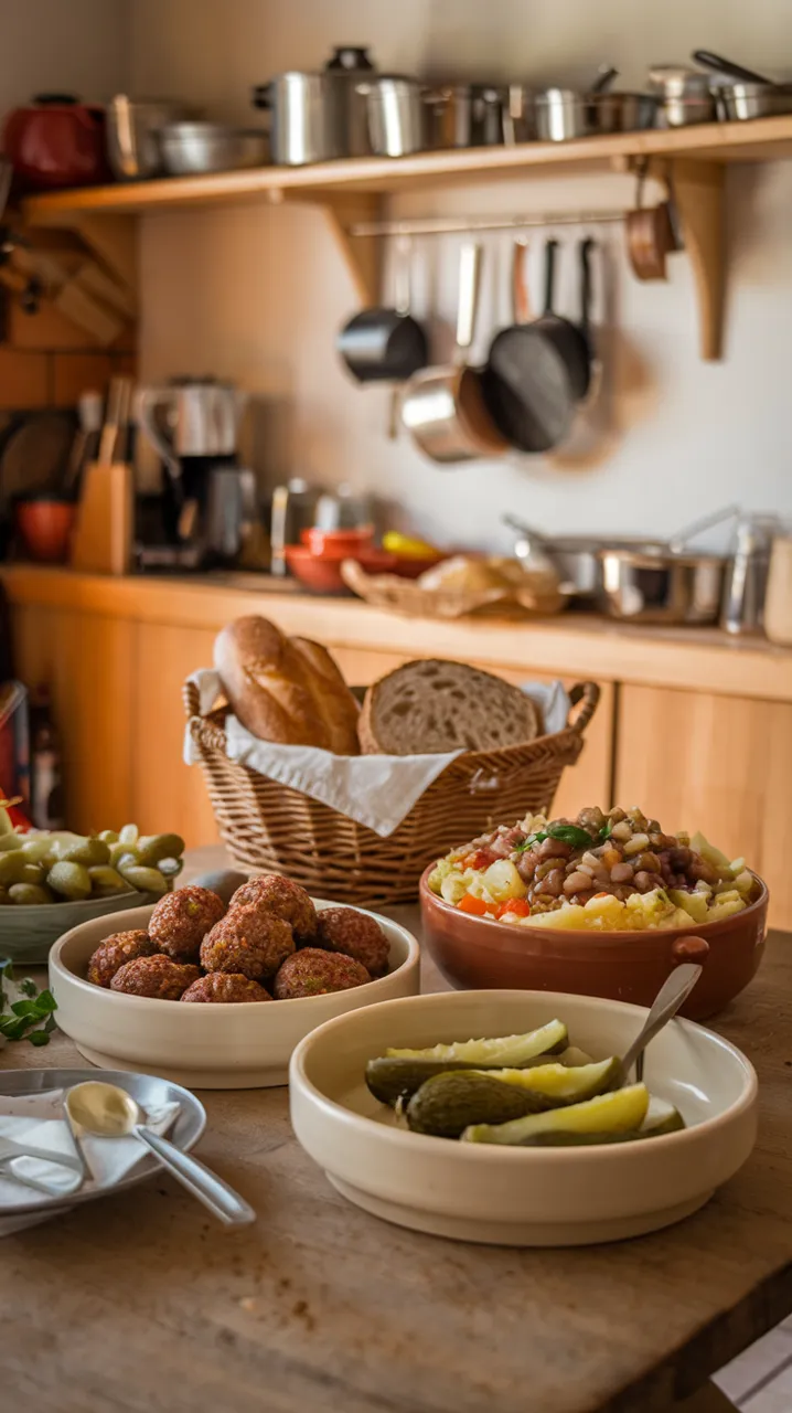 Boulettes de Haricots Rouges et Stoemp aux Poireaux