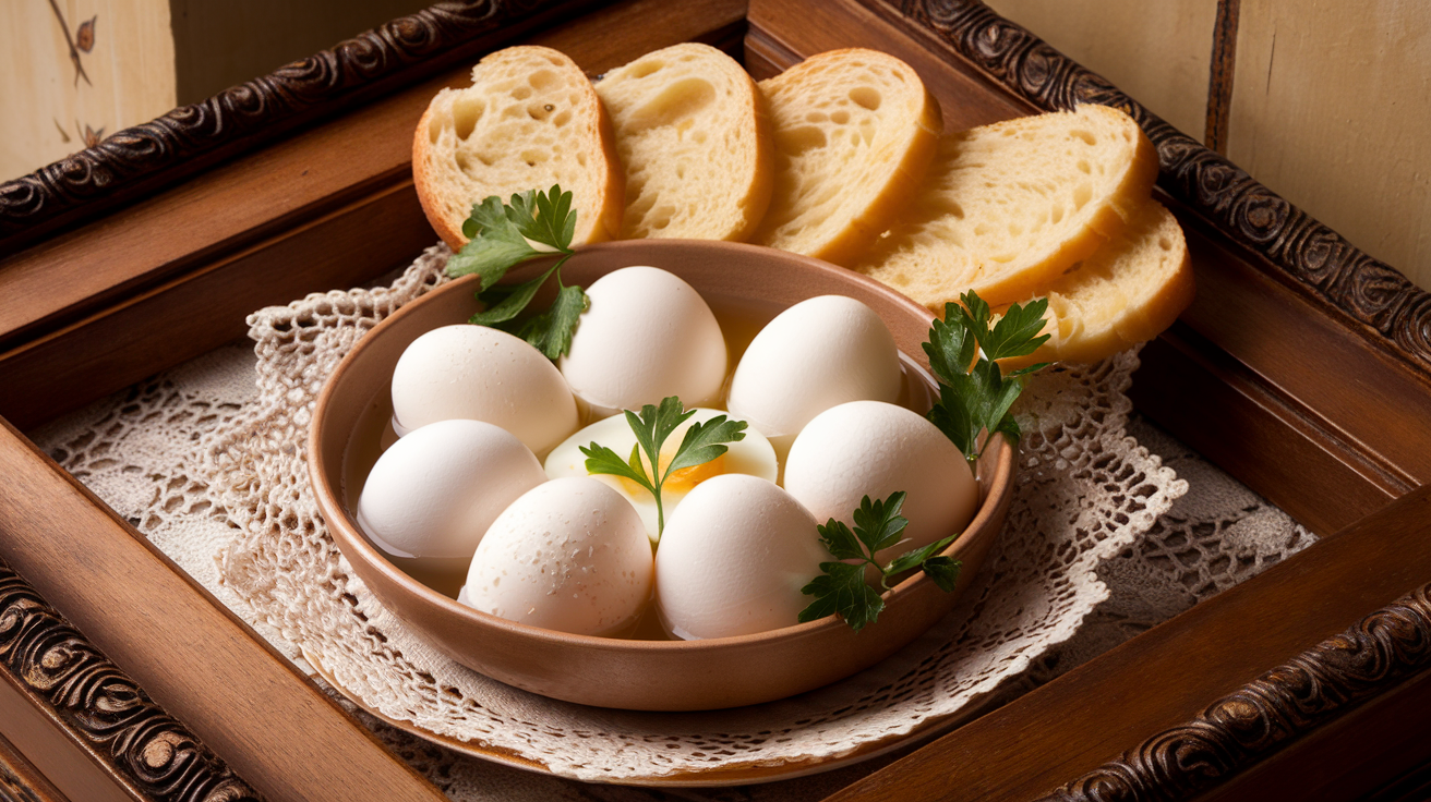 Œufs mollet de ma grand-mère revisités