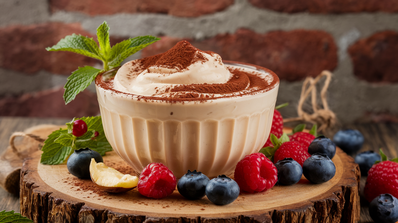 Yaourts à la crème de marrons