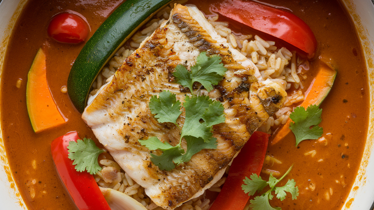 Colombo de poisson à la créole