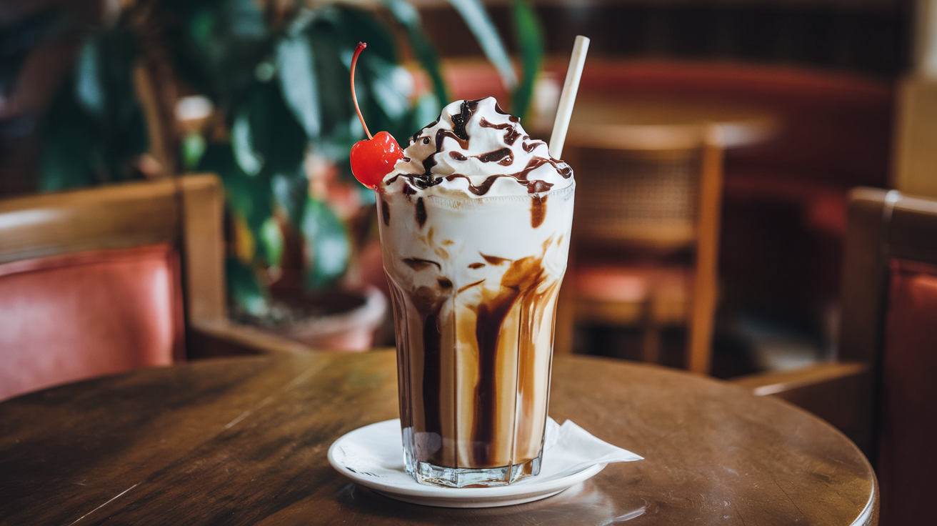 Café frappé rafraîchissant