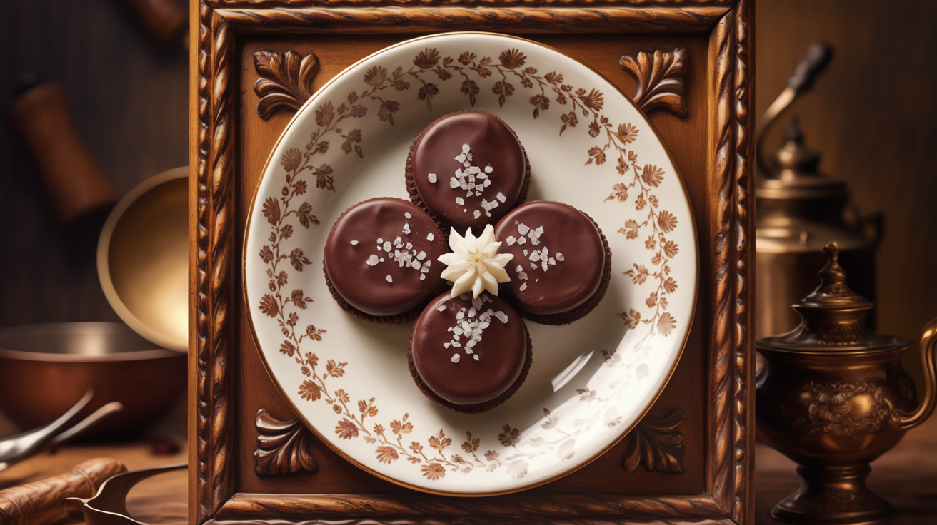 Sablés aux 3 chocolats et fleur de sel