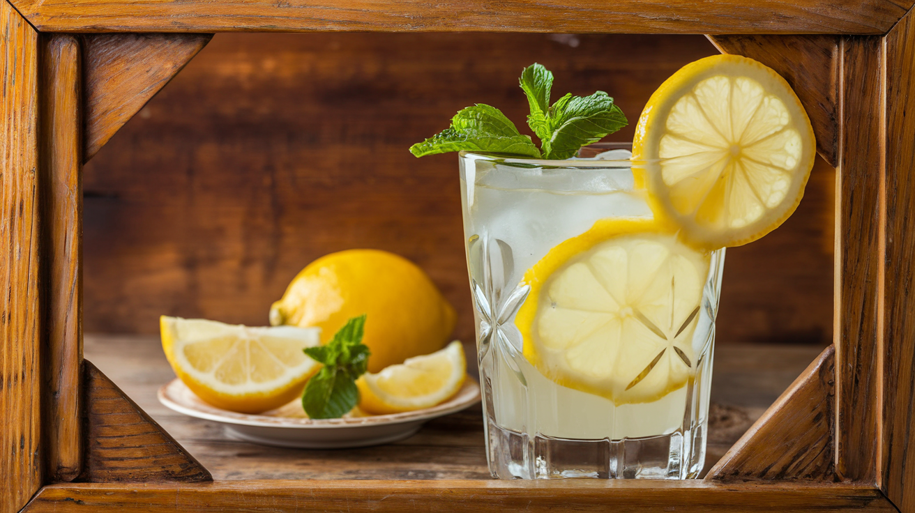 Infusion citronnée rafraîchissante