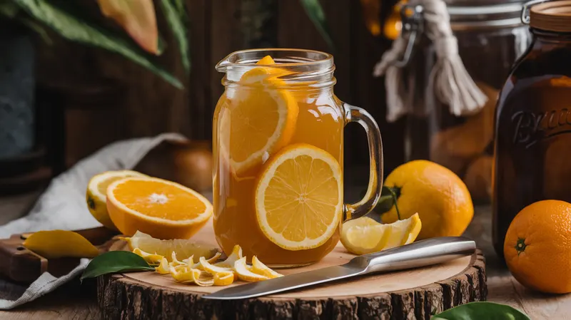 Infusion d'agrumes rafraîchissante - recette Boisson Facile