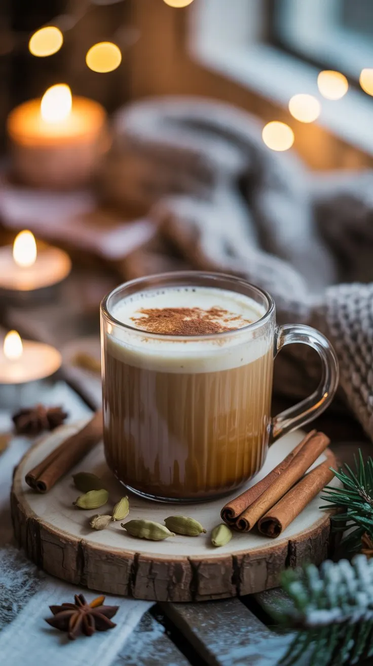 Chai latte crémeux et épicé - recette Boisson Facile