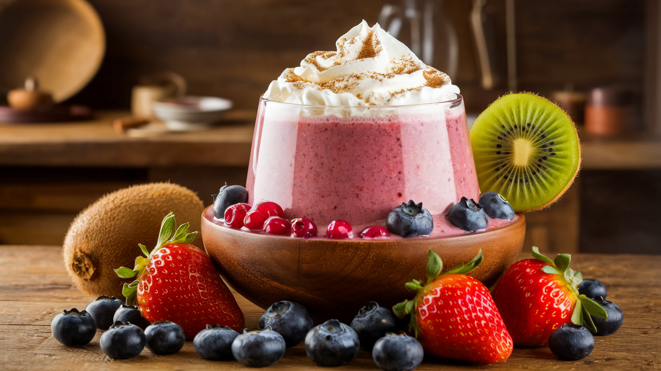 Délicieux Smoothie aux Fruits Frais