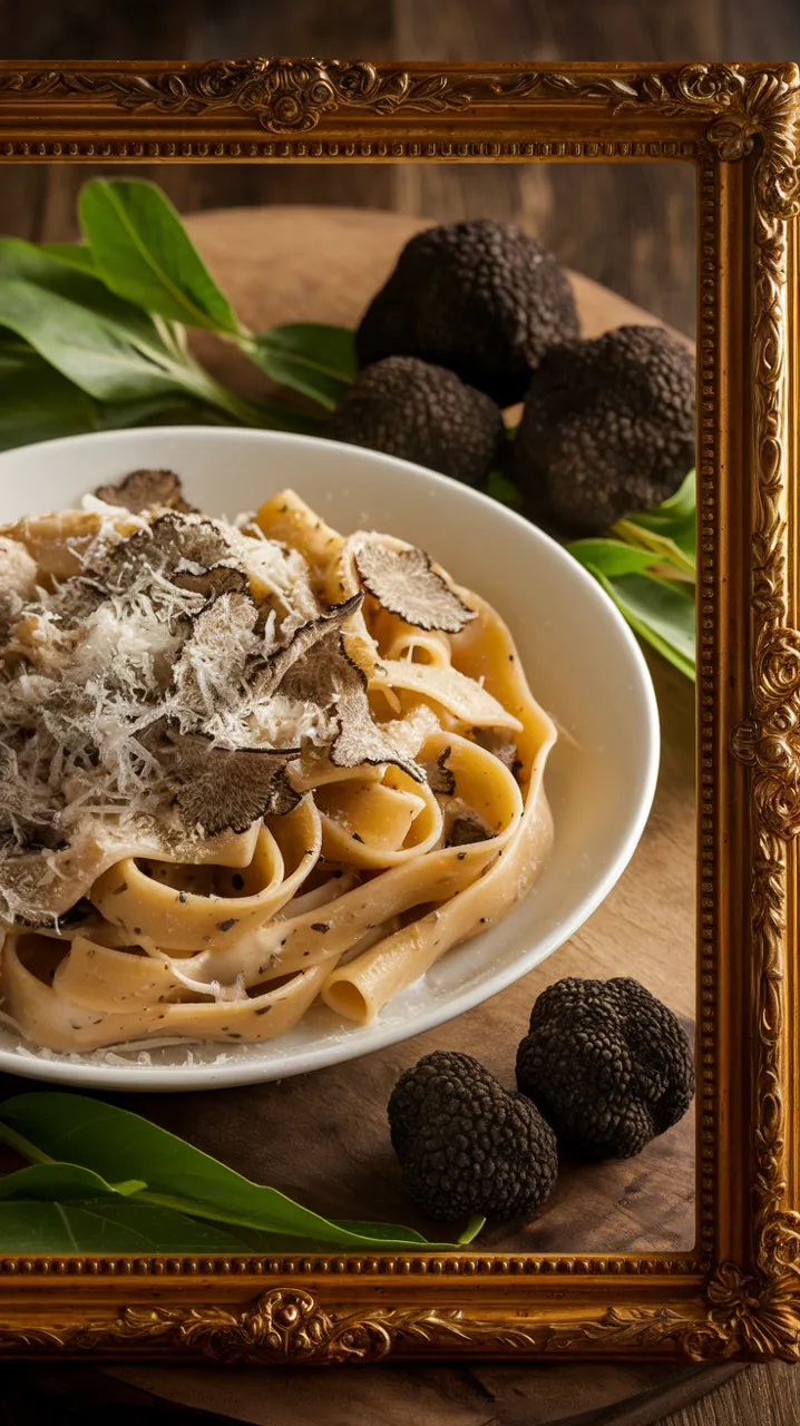 Pâtes à la Truffe Noire Fraîche