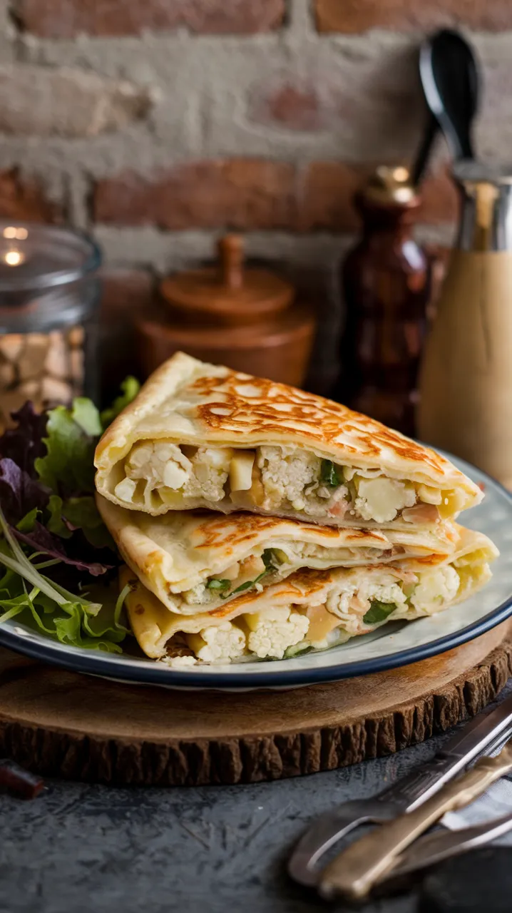 Galettes de chou-fleur et de pomme de terre