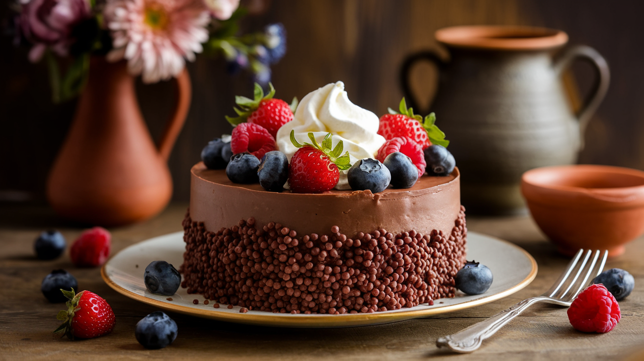 Gâteau Moelleux au Chocolat Healthy sans Lactose