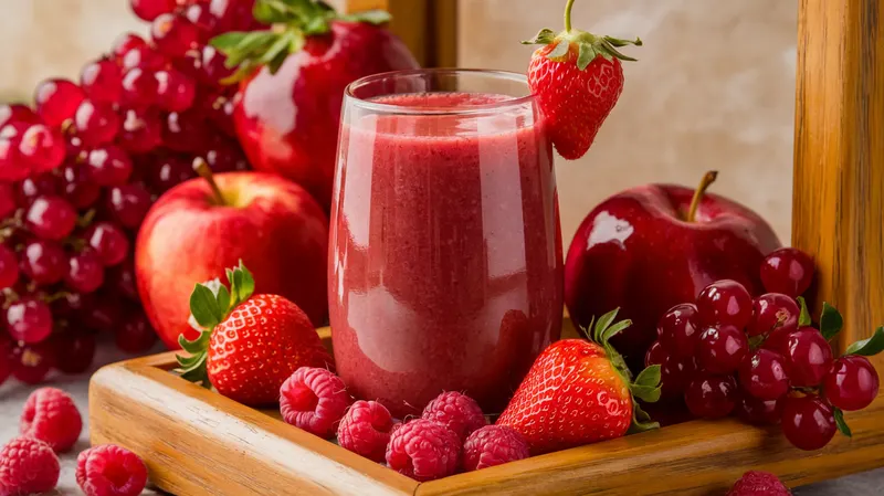 Smoothie rafraîchissant aux fruits rouges - recette Boisson Facile