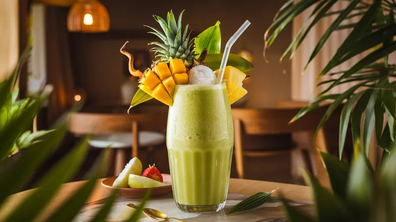 Smoothie exotique rafraîchissant - recette Boisson Facile