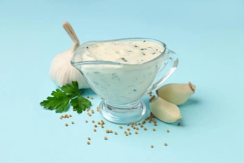 Sauce à l’ail - recette Les basiques Facile
