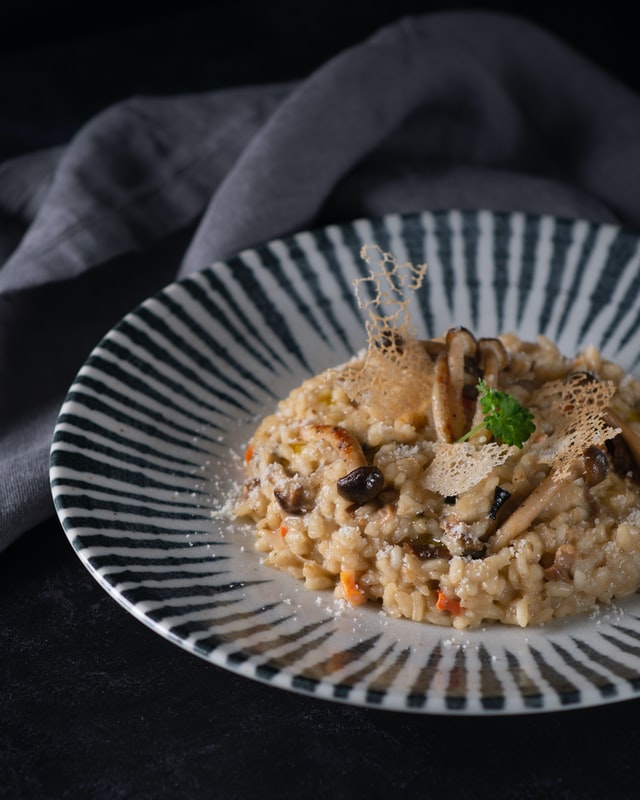 Risotto aux champignons