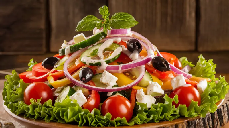 Salade d'été rafraîchissante - recette Salade Facile