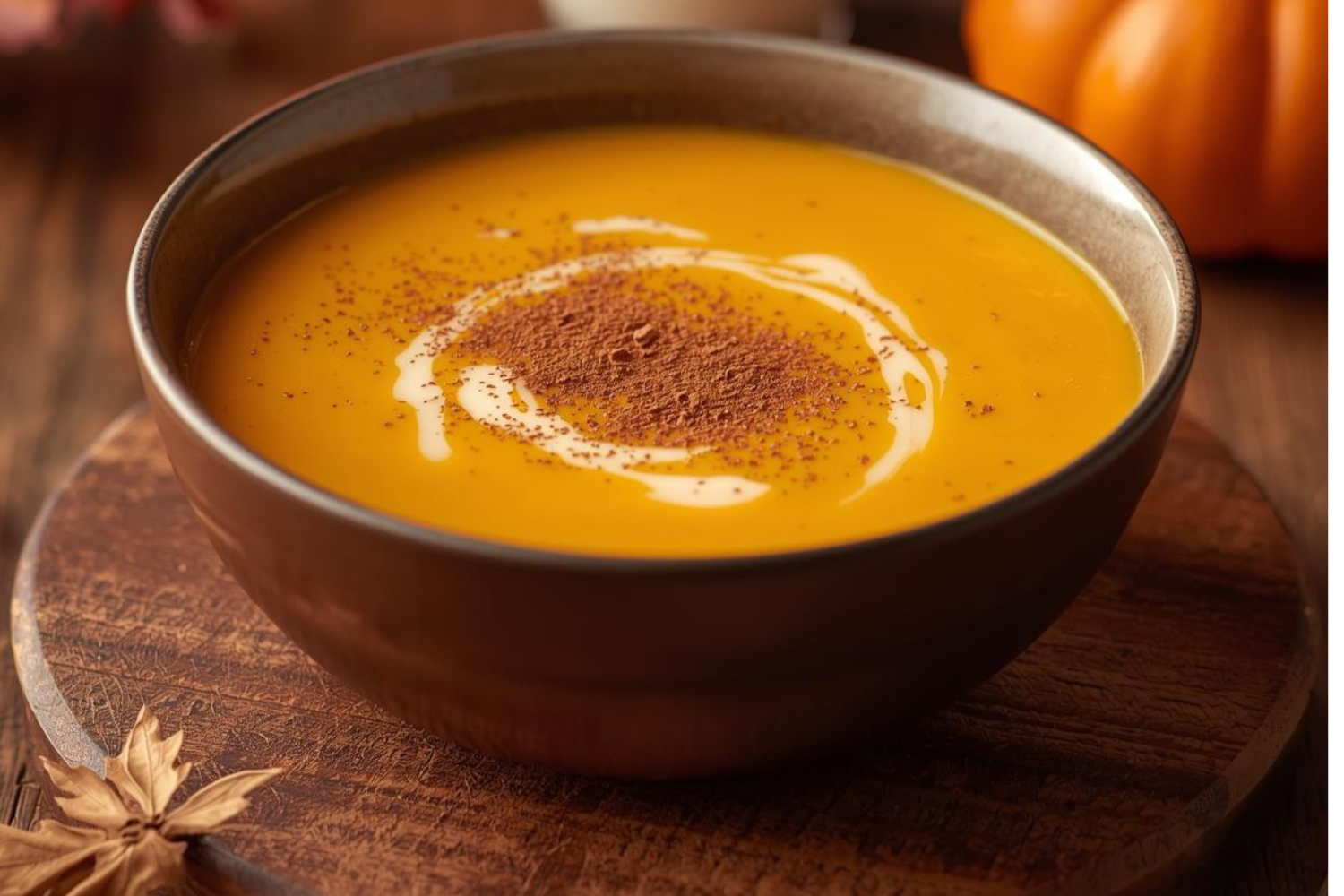 Velouté de Butternut à la Cannelle
