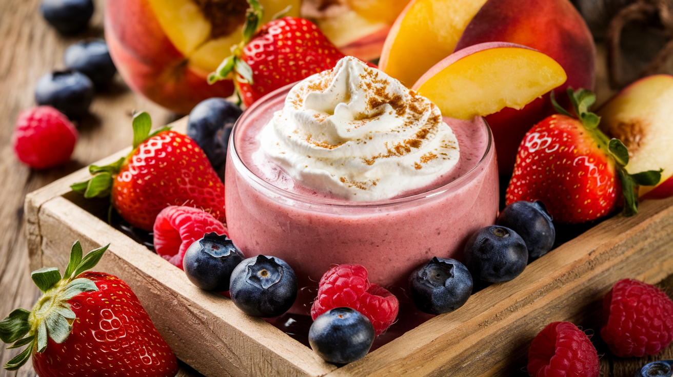 Délicieux Smoothie aux Fruits d'Été