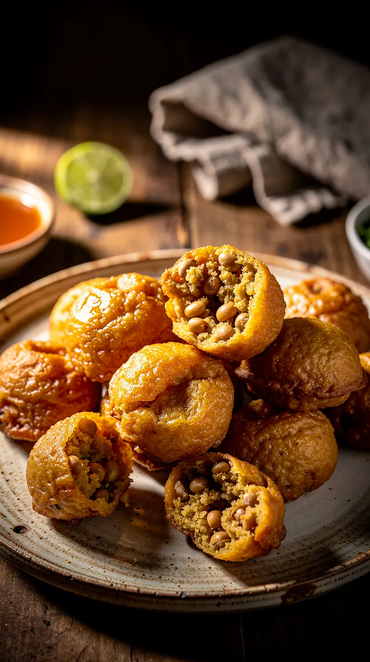 Accra de niébé (beignets de haricots)