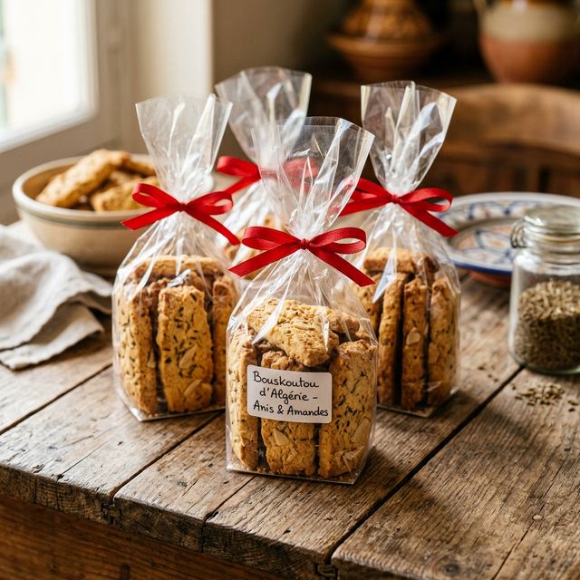 Bouskoutou aux graines d'anis (Algérie)