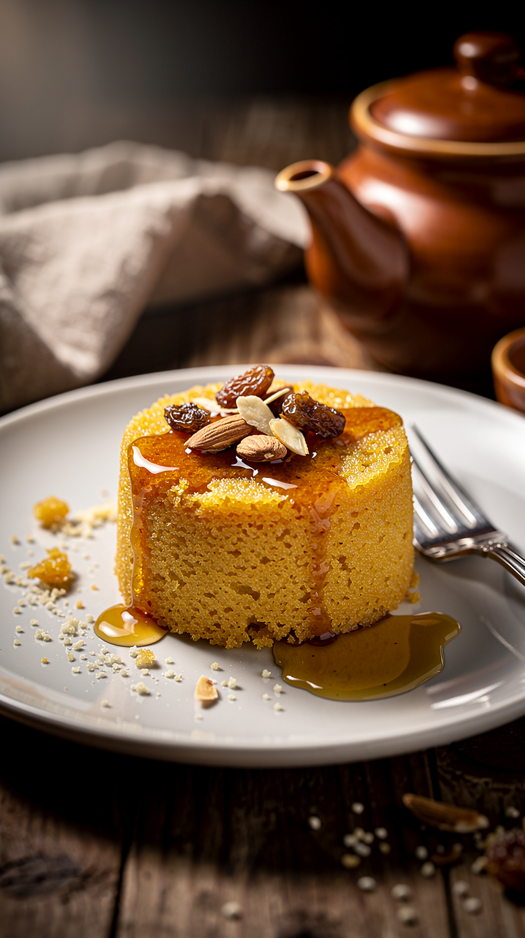 Gâteau de semoule à l'africaine