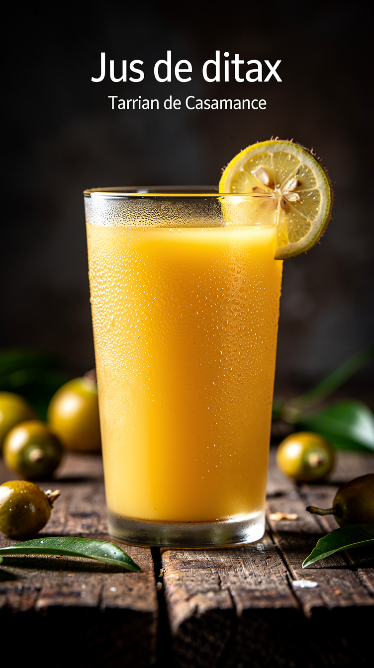 Jus de ditax (tamarin de Casamance)