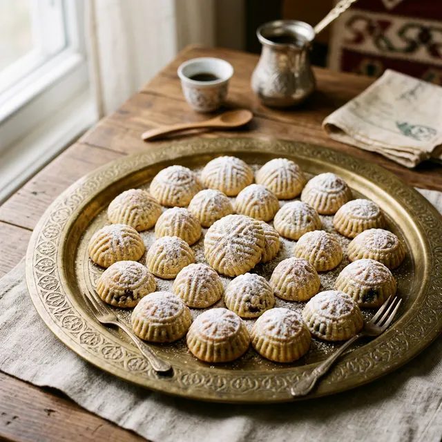 Maamoul aux dattes - recette Dessert Facile