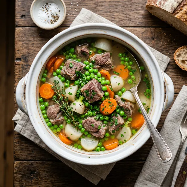 Navarin d'Agneau Printanier - recette Dîner Moyen
