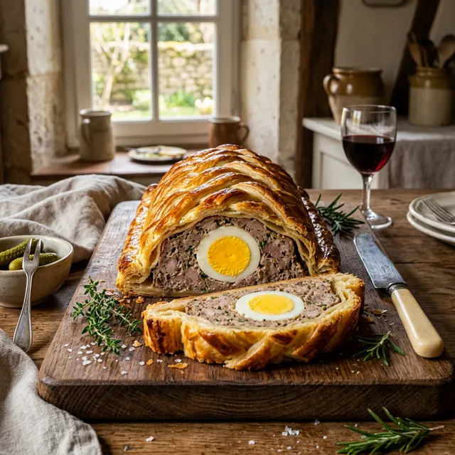 Pâtés de Pâques Berrichons - recette Entrée Moyen
